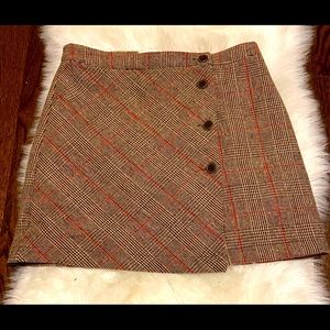 Boutique plaid skirt
